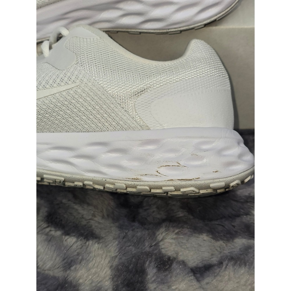 Nike Revolution 6 Next Nature White Running Shoes Mens Size‎ 9 DC3728-102 - Picture 7 of 7